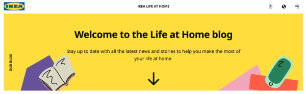 Ikea blog.